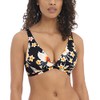 Freya Womens Havana Sunrise Non Wired Triangle Bikini Top, Multi,