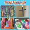 VINATO Set Creativo Fai-da-Te, Kit Completo per Intreccio Scoubidou con