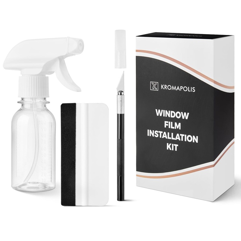 Kromapolis Window Tint Kit, 3 Pieces Window Film Installation Kit