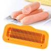 Multifunctional Hot Dog Sausage Cutter, Ham Slicer Kitchen Slicing Tool