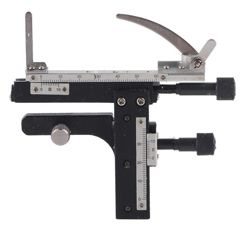 Professional Attachable Mechanical X-Y Moveable Stage Caliper With Scale for