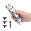 USB Rechaegeable Hair Clipper LCD Screen Electric Hair Styling Trimming