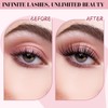 Lash Clusters, 192 Pcs Individual Cluster Lashes DIY Lash Extension