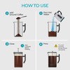 Belwares French Press Coffee Maker 50 OZ - Large Insulated