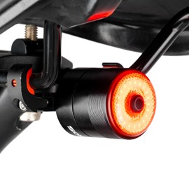 ROCKBROS Mini Bike Tail Light Smart Brake Sensing Rear Bike Light for Night IPX6 Waterproof Type C USB Rechargeable Cycling Safety Taillight Accessories