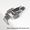 2PCS Stainless Steel Tension Clasp, 58mm Spring Loaded Toggle Latch,
