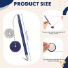 Pasimy 6 Pcs Secure Pen with Adhesive Pen Chain and