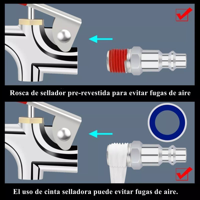 Generic Kit De Accesorios Para Compresor De Aire, 20 Piezas