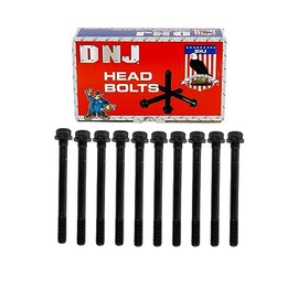 DNJ HBK607 Kit de pernos de cabeza compatible con Nissan 240SX 1987-1997 2.4L L4 SOHC 12V 2389cc