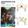 NOLITOY 3Pcs Delicate Billiard Bridge Rust Snooker Cue Accessory Portable