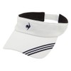 le coq sportif (ルコックスポルティフ) Visor Sun Visor Tennis Partial Antibacterial