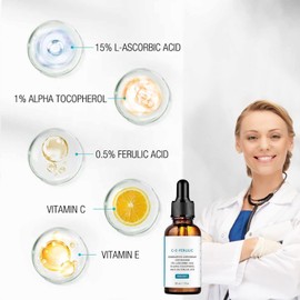 Skin.Ceuticals Ce Ferulic Serum - Skin Care - Vitamin C - 15% L-Ascorbic Acid 1.5% Ferulec Acid 1 FL Oz 30 ml