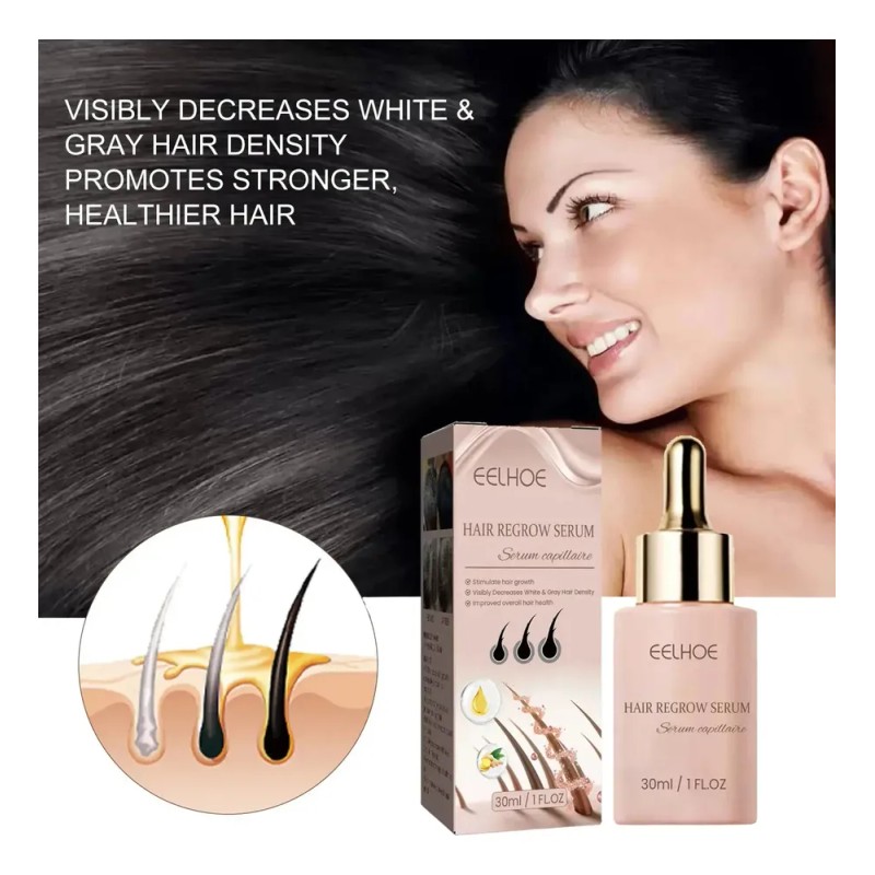Tratamiento De Sérum Hair Fast Contra El Crecimiento Adelgaz
