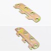4 Set Bed Rail Brackets-Bed Frame Hardware for Wood Bed