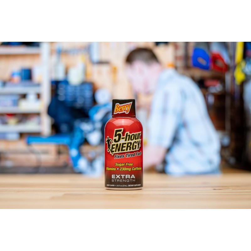 5-Hour Energy Extra Strength Shots, Berry Flavor, 12 Pack (1.93
