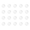 uxcell 4.5mm Solid Round Clear Glass Ball Boiling Stones Soda Lime Glass Beads 200pcs