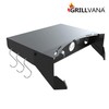 GRILLVANA “Kettle-Pro” Foldable Side Table Shelf for Weber 22" Original
