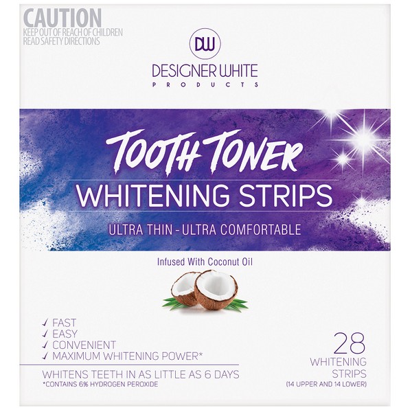 Tooth Toner Whitening Strips 28