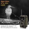 BlazeVideo WLAN Wildlife Camera WiFi Wildlife Camera Night Vision Camera