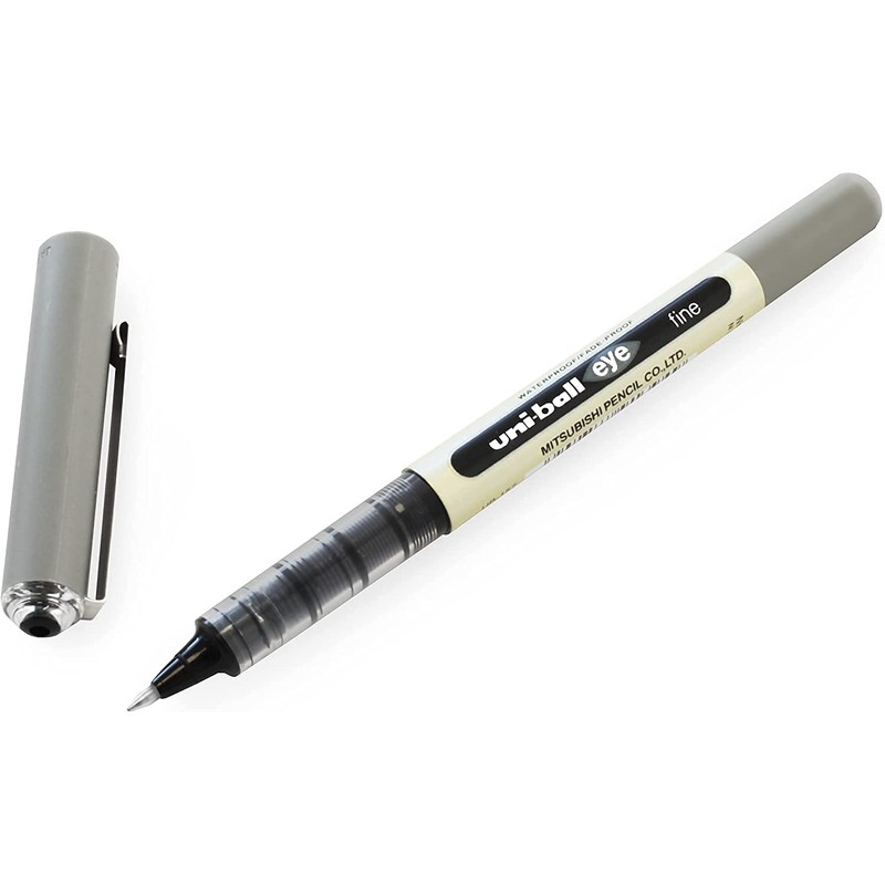 Uni-Ball Eye UB-157 Rollerball Pen - 0.7mm Tip - Black,