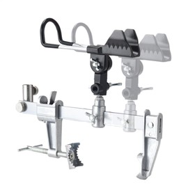 Pole Holder for Boat - Rod Holder Clamp Adjustable Stand,Fishing Accessories, Pole Support Dock Mount for Freshwater Saltwater, Relax Your Hands