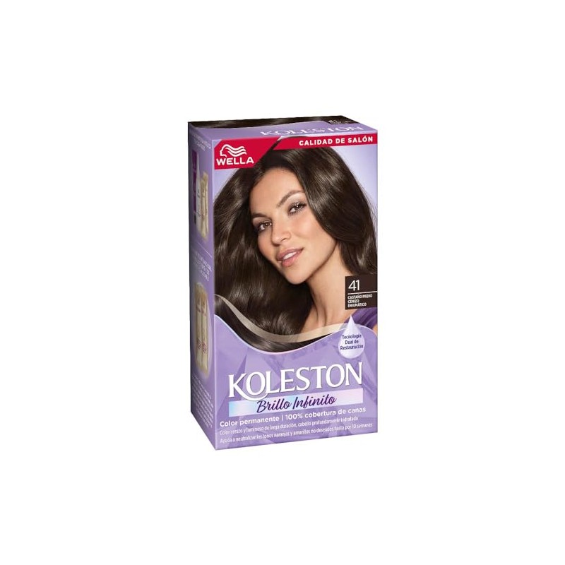 Koleston Tinte Permanente 41 Castaño Medio Cenizo Enigmatico | Crema,