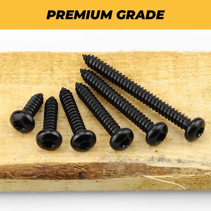 100-pack #8 x 1 Torx Pan Head Sheet Metal Screws