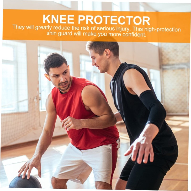WOONEKY 1 Pair Breathable Shin Pads for Soccer Calf Guards