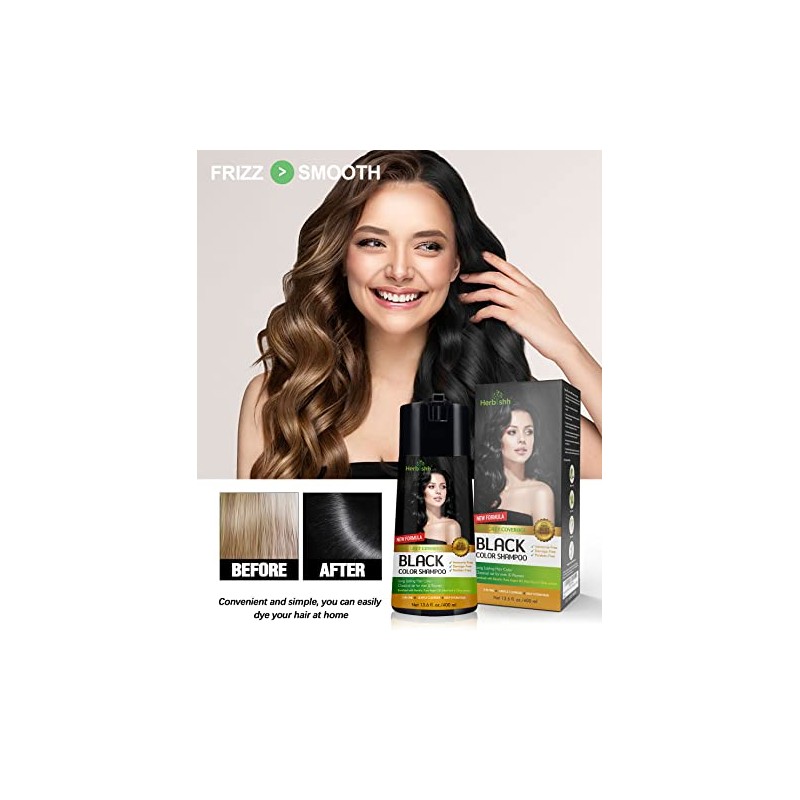 Herbishh Champú de color para cabello - Champú y acondicionador