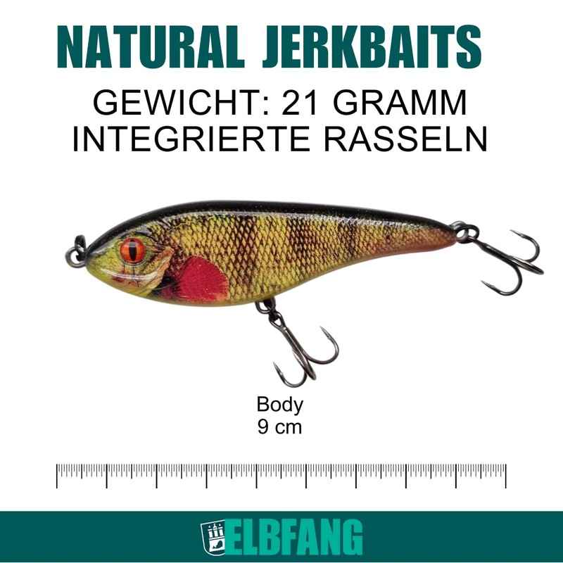 ELBFANG Jerkbait Set – Jerkbait Pike – Jerk Wobbler –