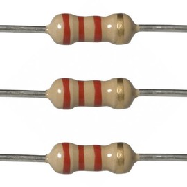 E-Projects 10EP5142K20 2.2k Ohm Resistors, 1/4 W, 5% (Pack of 10)