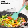 3-Piece Silicone Spatula Scrapers: Doosu 600°F Heat Resistant Food Grade