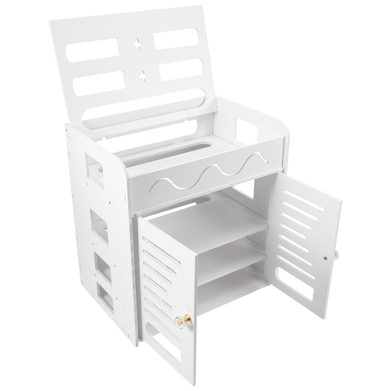 Cabilock Router Storage Box Basket for Hiding Router, Box Wifi