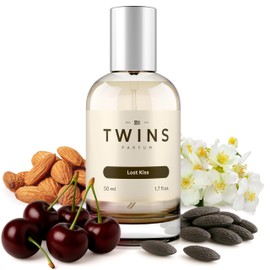 Perfume TWINS - Lost Kiss - Eau De Parfum Inspired by Lost Chery, Long-Lasting Perfume For Women & Men, Paraben Free, Clean Ingredients, Vegan, Unisex - Spray 50 ml | 1.7 fl. Oz.