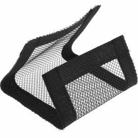 2PCS Car Under Seat Air Vent Cover Compatible with Model Y Model 3 Air Outlet Anti-Blocking Mesh Grilles Protector 25x11.8cm Black