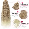 Goddess Locs Crochet Hair 22Inch 8Pack Faux Locs(27/613, 22inch(Pack of