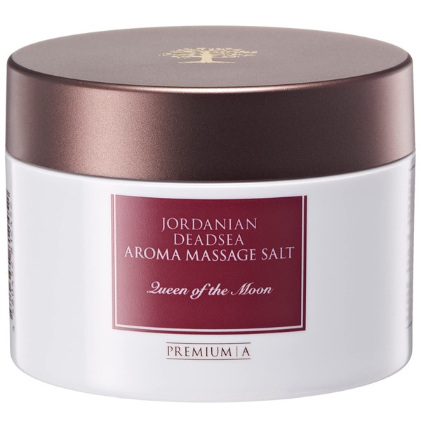 BARAKA Jordanian Dead Sea Aroma Massage Salt (Queen of the Moon / 5.3 oz (150 g) Rose Jasmine/Gift Present