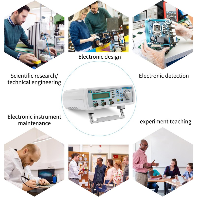 Koolertron DDS Signal Generator Counter, 2" Screen Display 25MHz High
