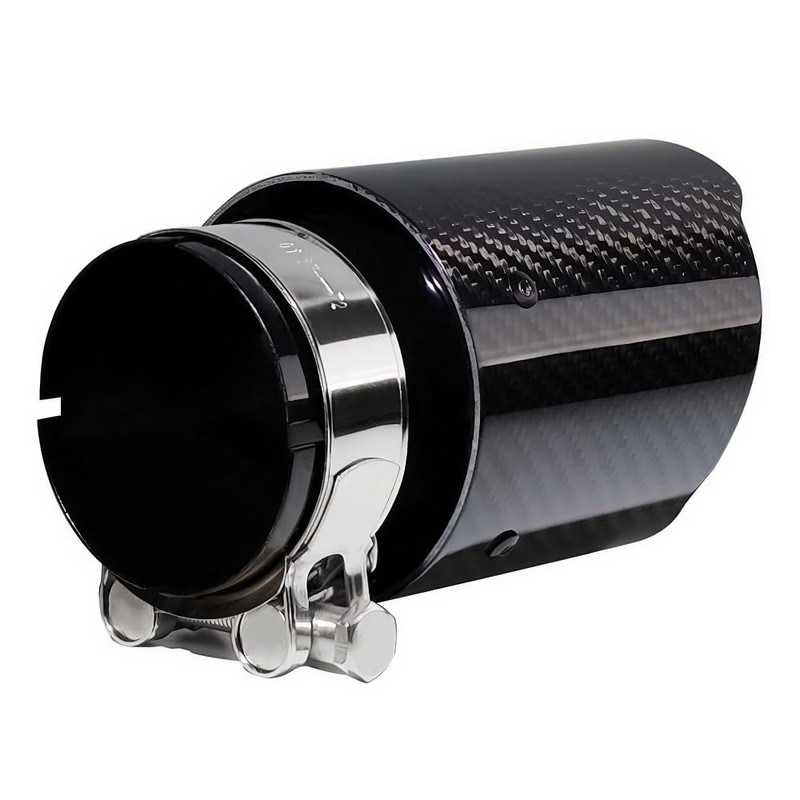 Bielpord 3-Inch Inlet 4-Inch Outlet Car Exhaust Tips Fit for