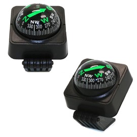 Car Compass Boat Compass Vehicle Compass Car Compass Universal Compass for Cars Mini Compass Pocket Compass Survival Compass Car Compass Professional Compass Portable Pocket Compass Pack of 2