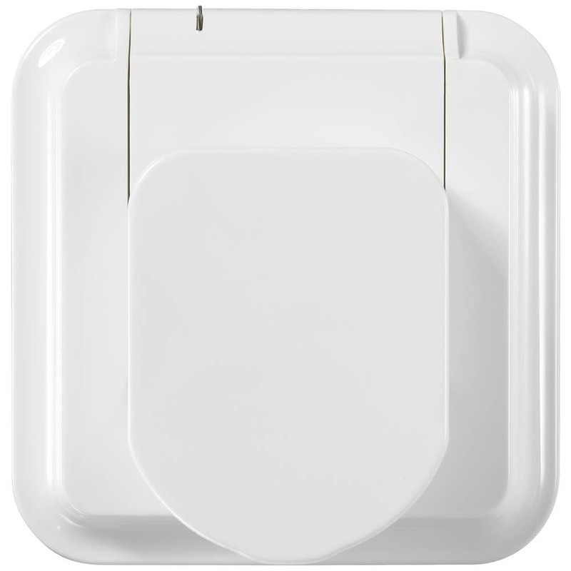 sygonix SY-5775152 Single Flush-Mounted Residual Current Security Socket Increased Touch