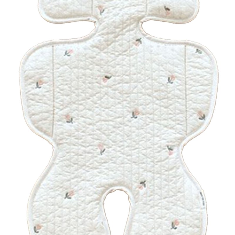 Soft Baby Stroller Seat Cushion Breathable Pure Cotton Infant Car