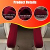 2PC Car Front Seat Armrest Covers,Universal Size Seat Arm Rest