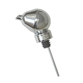 Ball Pourer Chrome 25ml Spirit Pourer, Shot Pourer, Bar Pourer - Pour a 25ml Measure Every Time