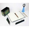 Emartbuy Cool Stationery Unique Gift Set with Pen Stand Journal