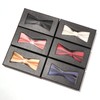 HOULIFE Bow Tie Men's Set - Adjustable Satin Polyester Bow