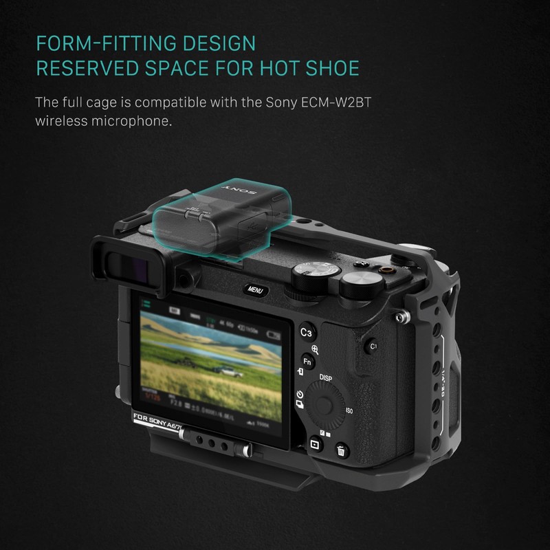 Tilta A6700 Cage, Full Camera Cage Compatible with Sony a6700