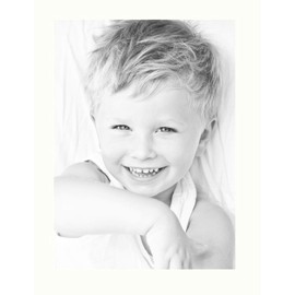 16x22 Polar White / Porcelain Custom Mat for Picture Frame with 12x18 opening size (Mat Only, Frame NOT Included)