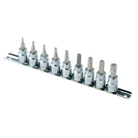SIGNET 22967V 3/8DR 9PCS Hex Robe Bit Socket Set