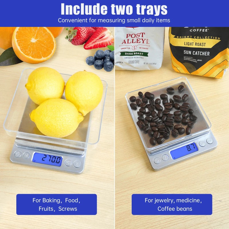 MagicTek 3000g x 0.1g Digital Scale Jewelry Pocket Gram Gold